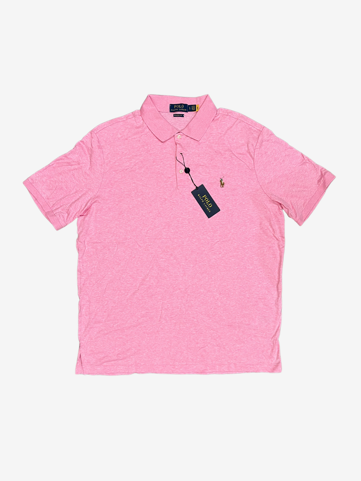 Polo Ralph Lauren Pink Detailed Horse Polo Shirt