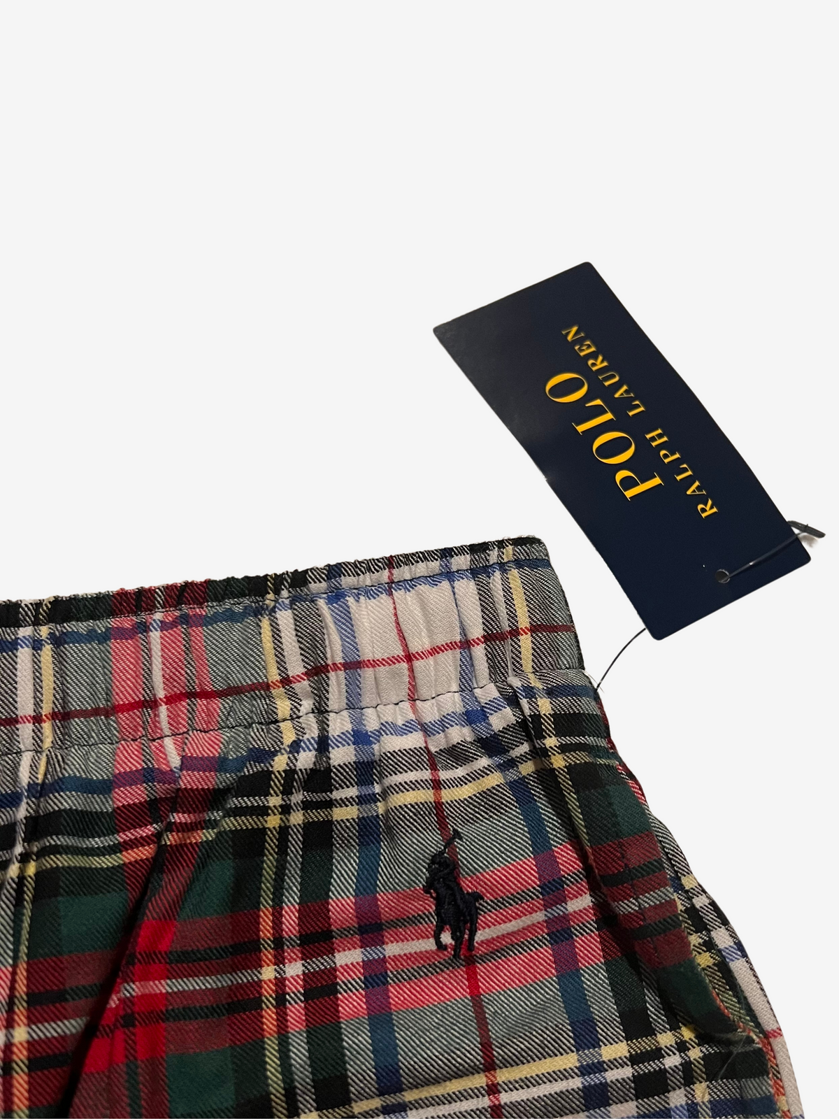 Polo Ralph Lauren Red and Green Plaid Pajama Pant 2
