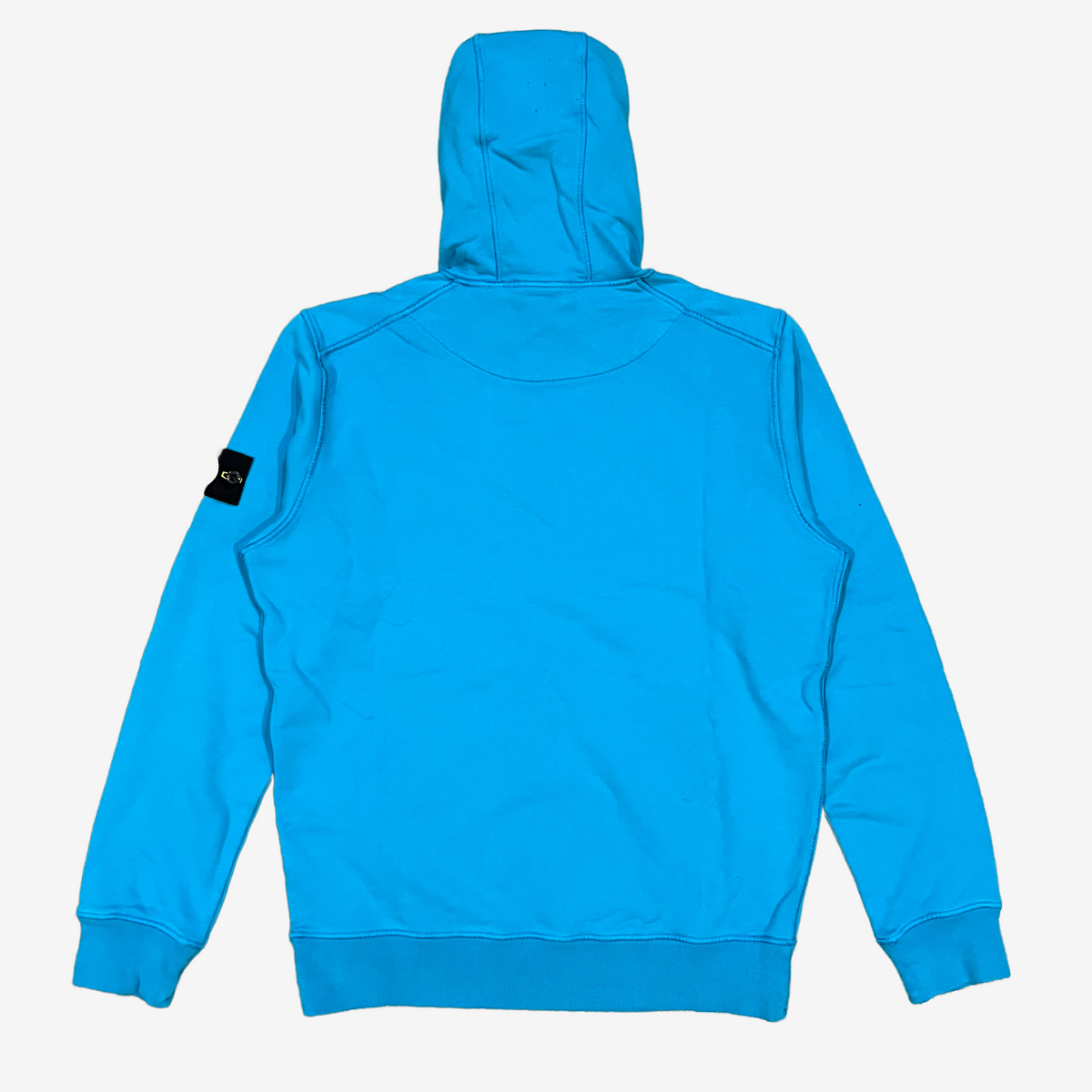 Stone Island Aqua Blue Bermuda Hoodie 2