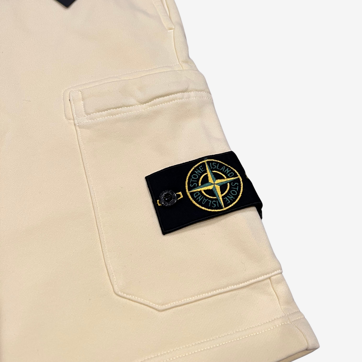 Stone Island Light Yellow Bermuda Shorts 3