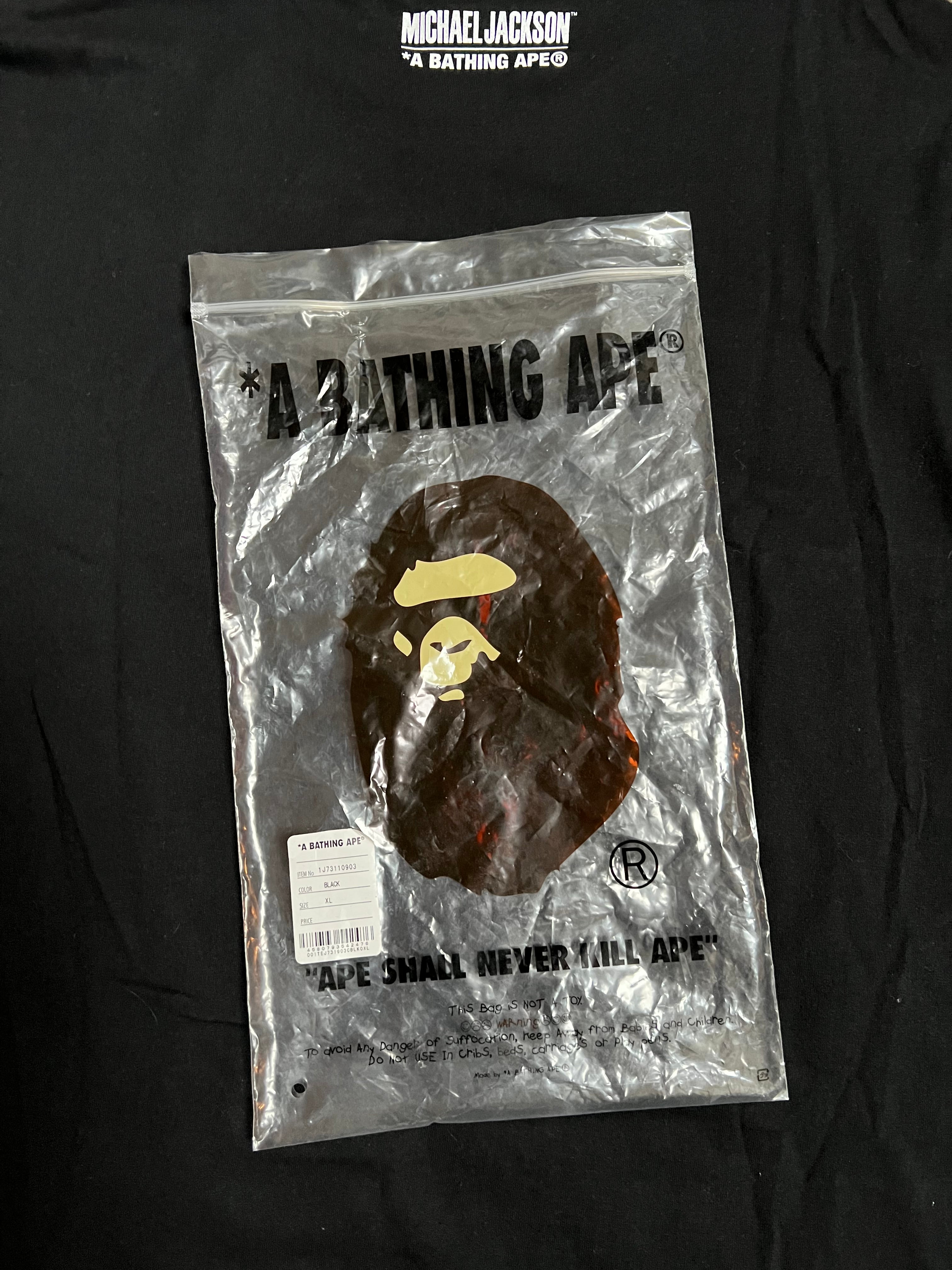 x Michael Jackson Big Ape Head T-Shirt 12