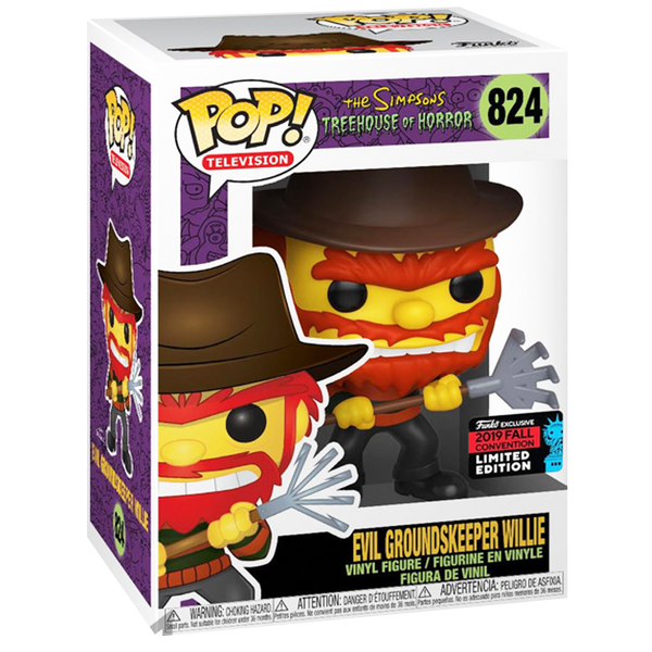 FUNKO POP! THE SIMPSONS : EVIL GROUNDSKEEPER WILLIE