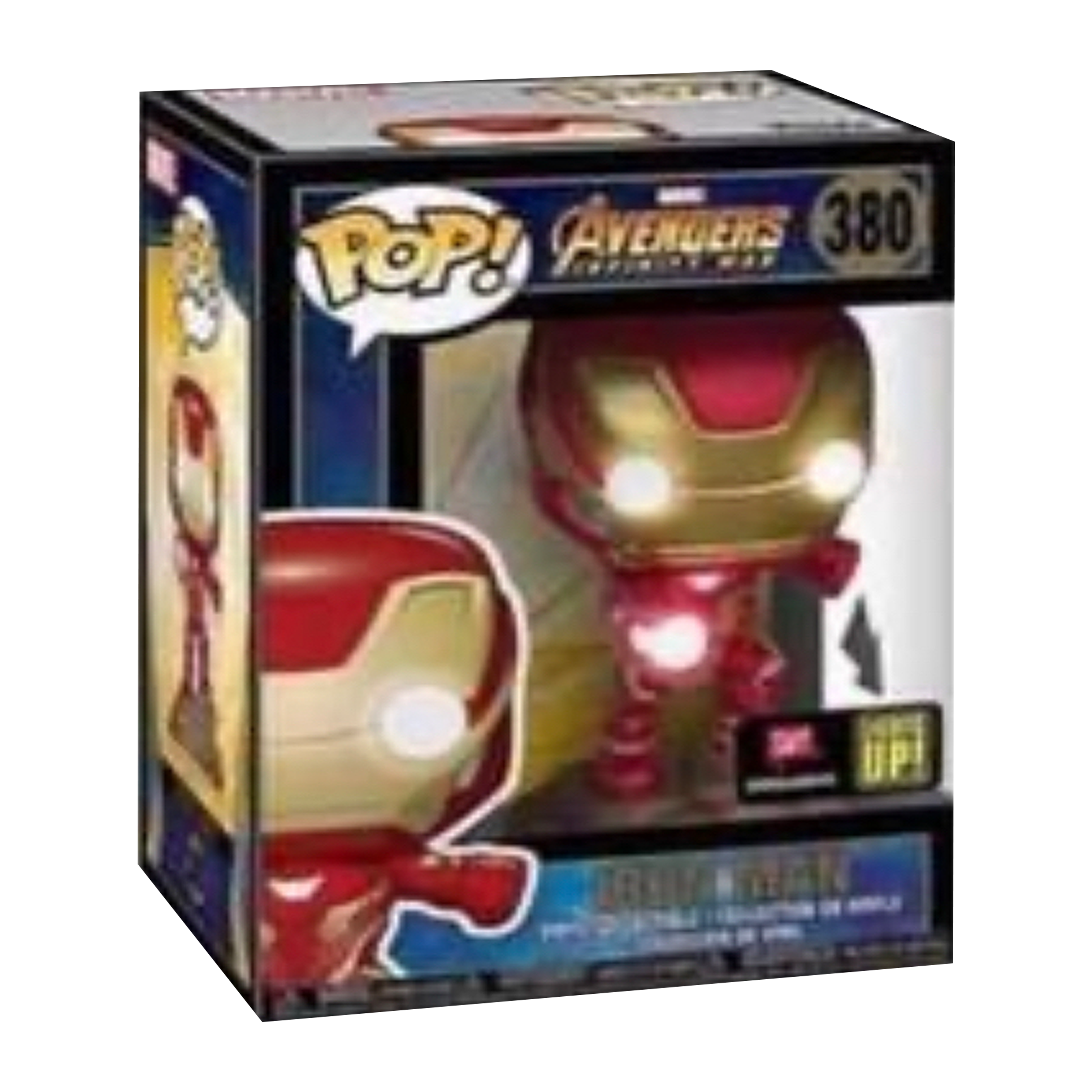 Vengadores: Iron Man iluminado