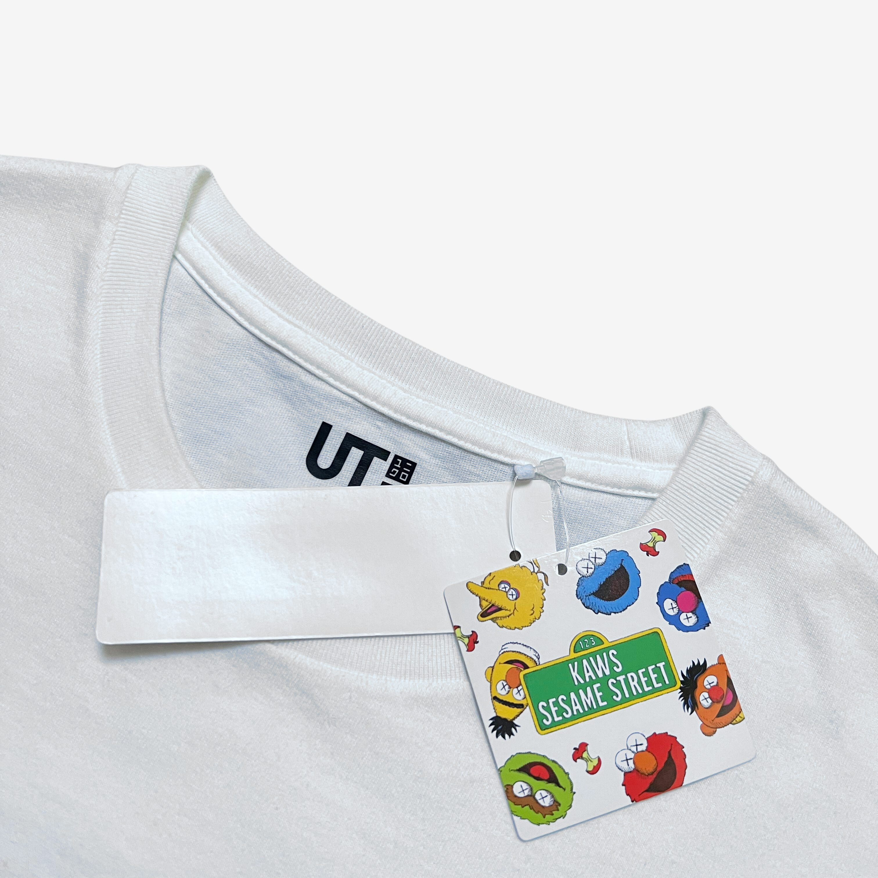 Kaws x Uniqlo x Sesame Street White BFF Elmo T-Shirt 2