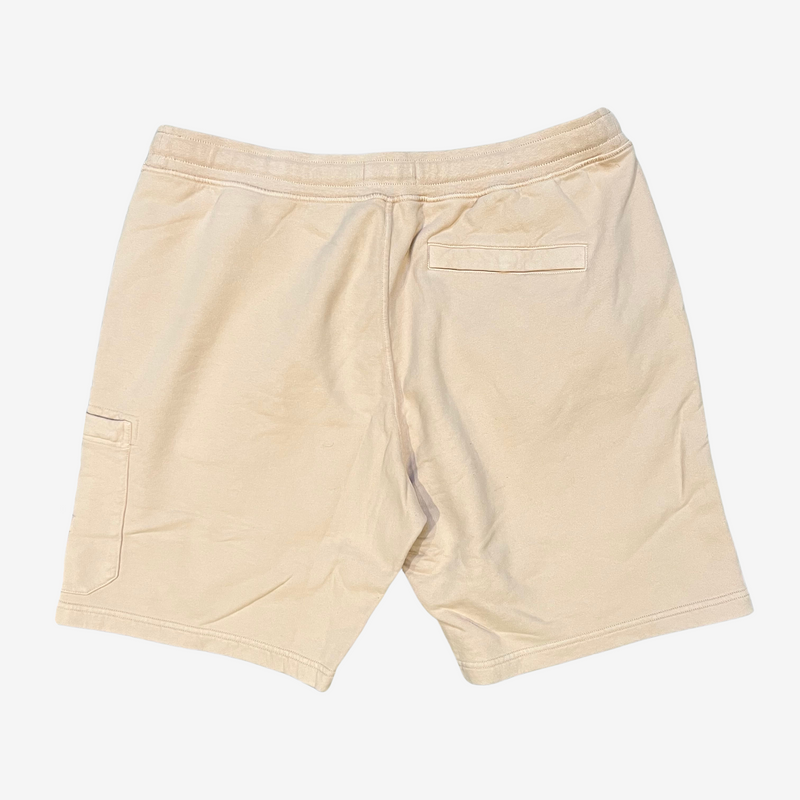 Stone Island Cream Bermuda Shorts