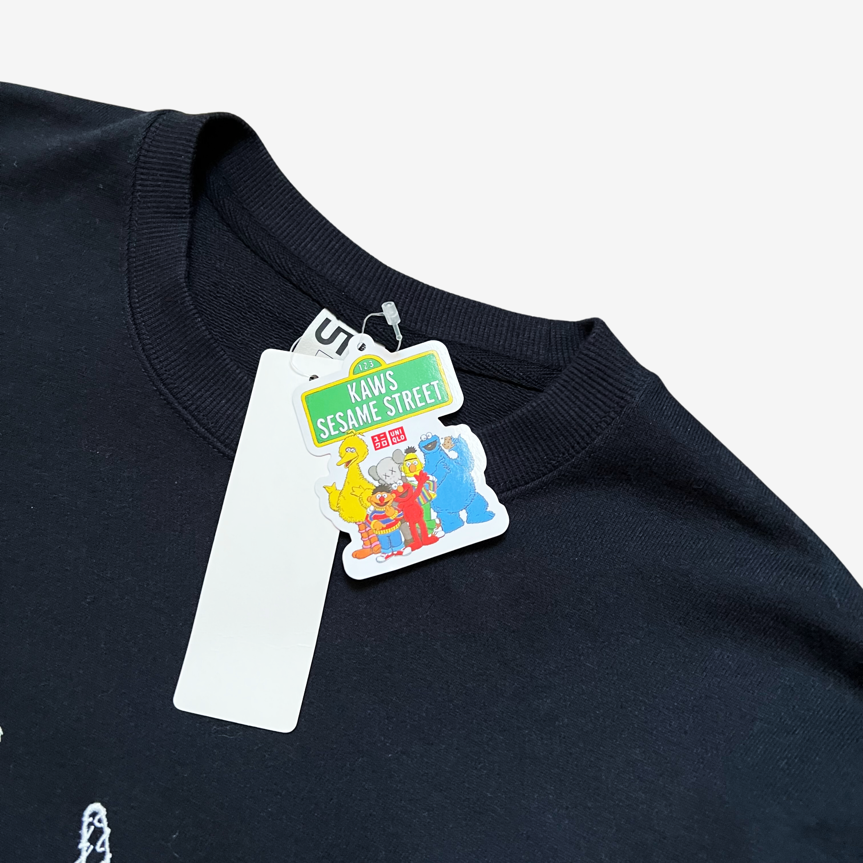 x Uniqlo x Sesame Street Black Group #2 T-Shirt