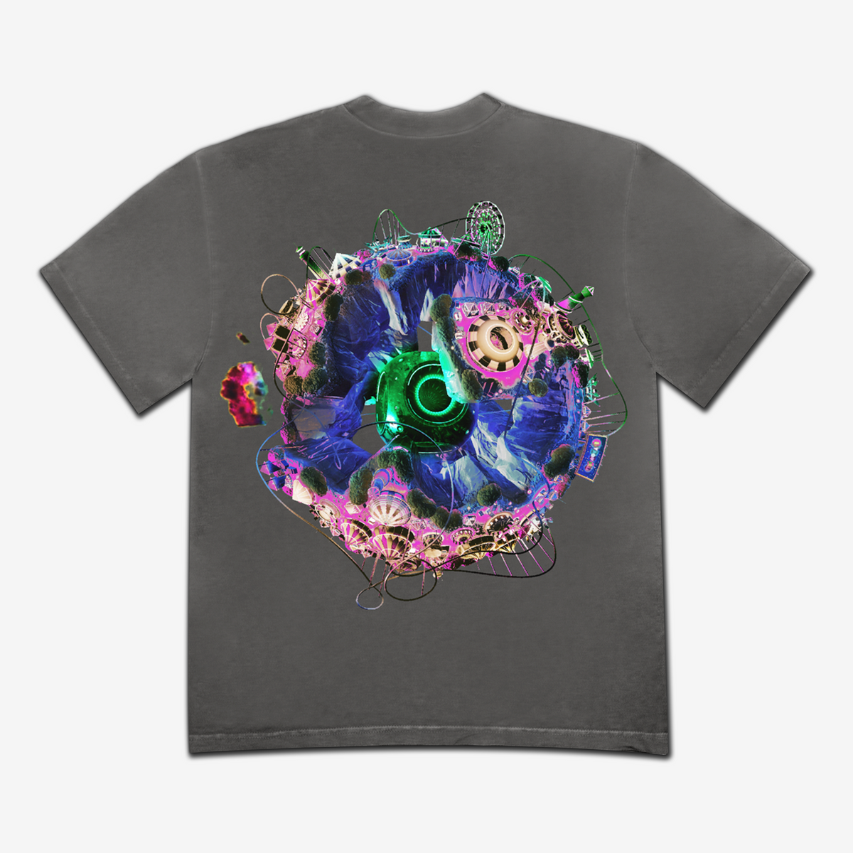 Cactus Jack x Travis Scott Grey Astronomical Fortnite Tee 2