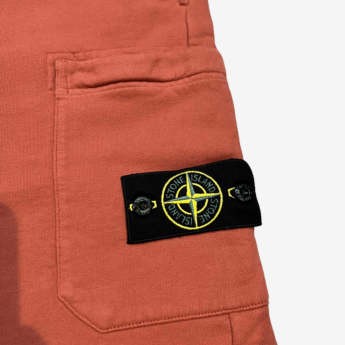 Stone Island Burnt Orange Bermuda Shorts 3
